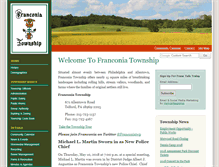 Tablet Screenshot of franconiatownship.org